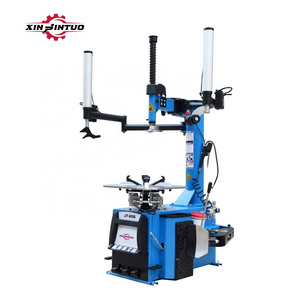 Jintuo Swing Arm  42" semi-automatic truck tire changer tyre changing machine heavy duty car tyre removal demount machine