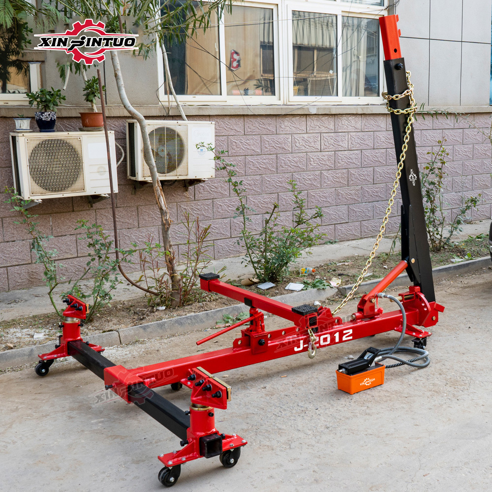 Xinjintuo garage car body alignment machine auto body frame puller /chassis jig repair machine