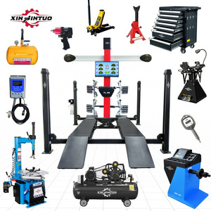 XinJintuo Factory Cheap Car Maintenance Equipment Swing Arm Tyre Fitting Changing wheel balancer Service Workshop Equipment