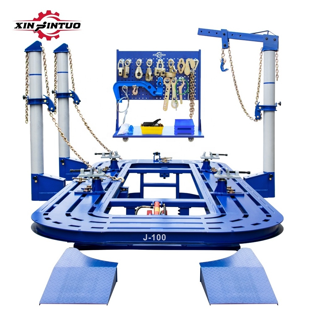 Xinjintuo multiple choices car bench chassis straightening machine car frame machine for car collision repair