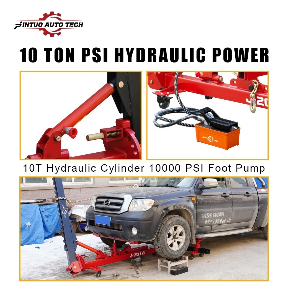 Jintuo Mini frame machines /portable auto body shop repair machine /small collision puller system car bench for sale