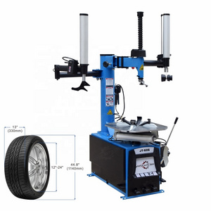 Jintuo Top sale mobile cheap price pneumatic touchless Swing Arm portable motorcycle tyre remove automatic tire changer machine