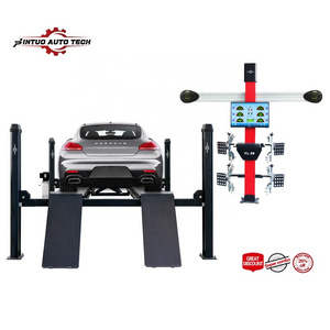 Jintuo Price Full Set Tools 3D Car Multi Station 4 Wheel Alignment Equipment Machine