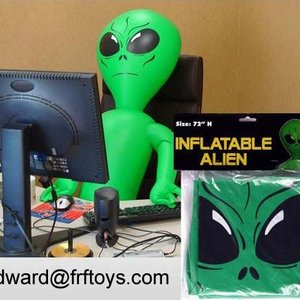 inflatable alien