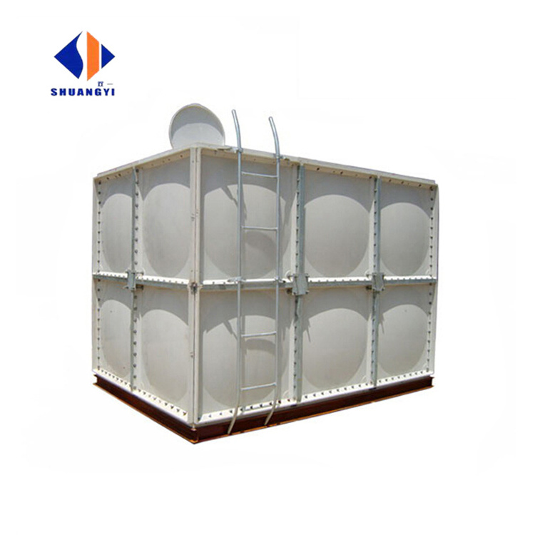 Food Grade  CNC FRP SMC 800 Gallon Flexible Square Water Tank/ SMC Panel Type Sectional Water Tank