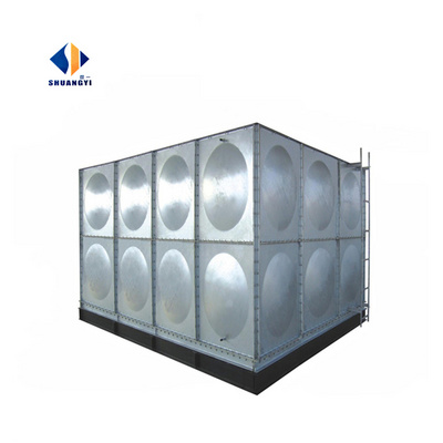 Hot sale SS304 Stainless steel  FRP Panel Tank rain water storage tank for water treatment