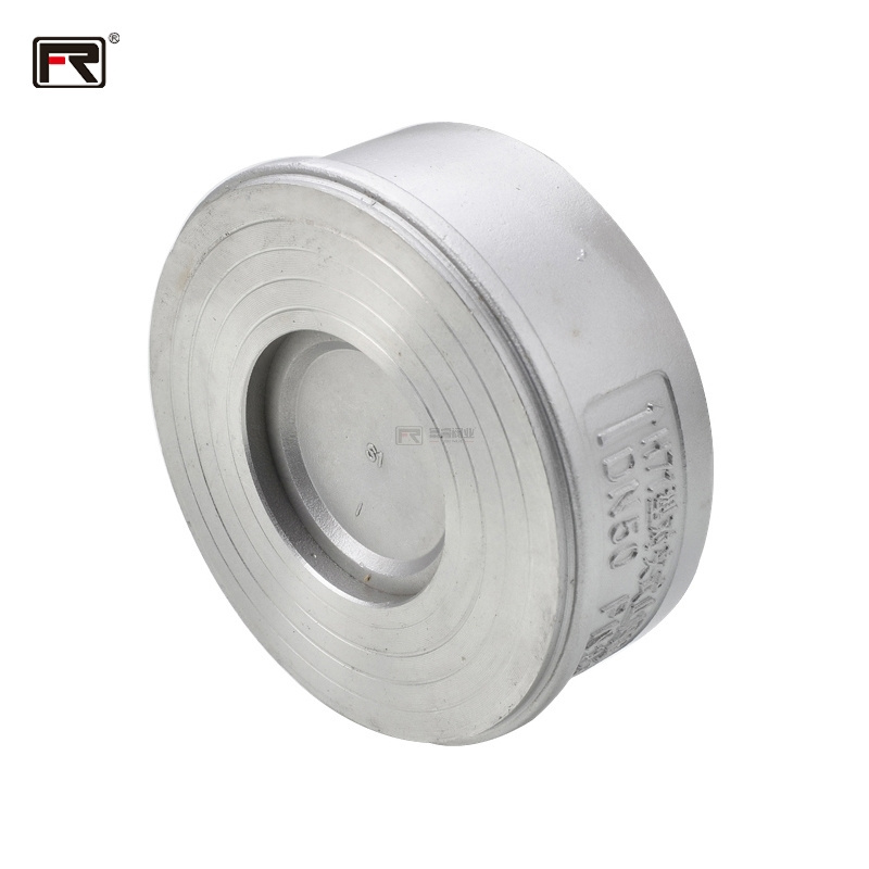 best selling Stainless Steel Wafrer Type Check Valve one-way check valve Spring ultra-thin Back pressure valve