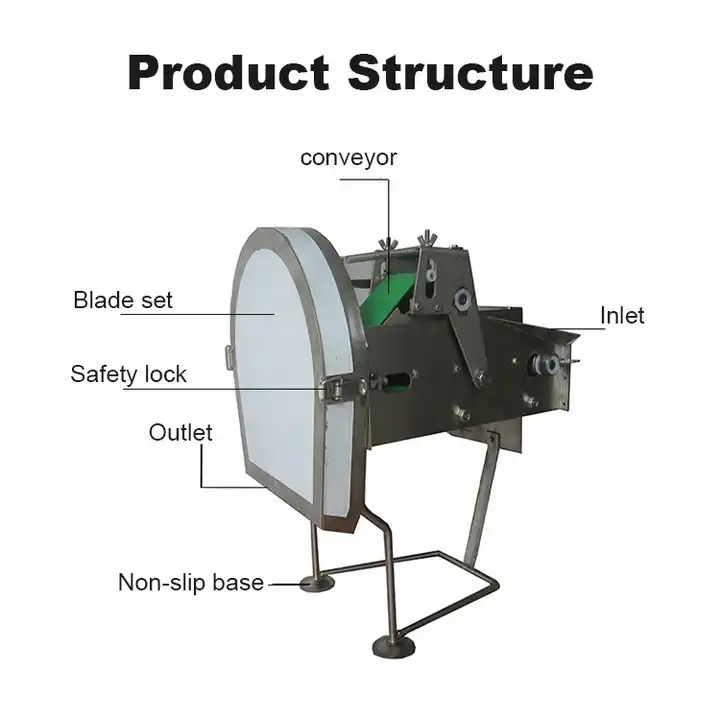 China made green onion shredder cutter chopper slicer shallot onion leek cutting machine