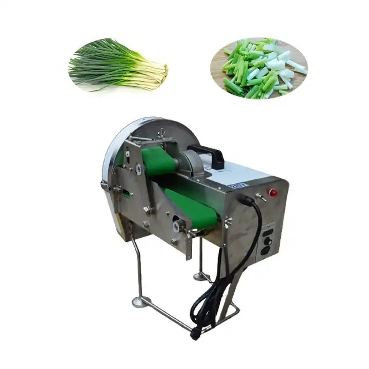 China made green onion shredder cutter chopper slicer shallot onion leek cutting machine