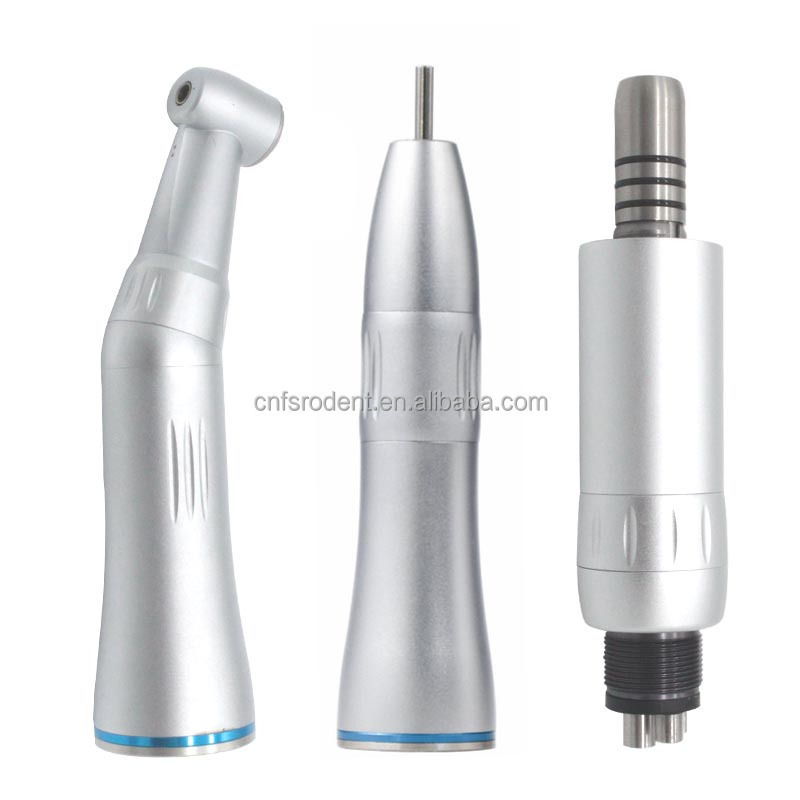 Dental Handpiece Low Speed Air Turbine Dental Equipment Dental Contra Angle Straight Handpiece With Internal Spray Way