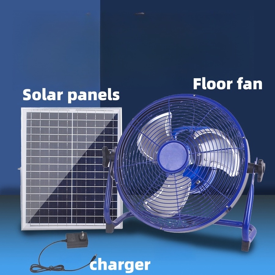 Made in China wholesale solar powered 14inch 15W solar attic solar fan with solar panel and battery