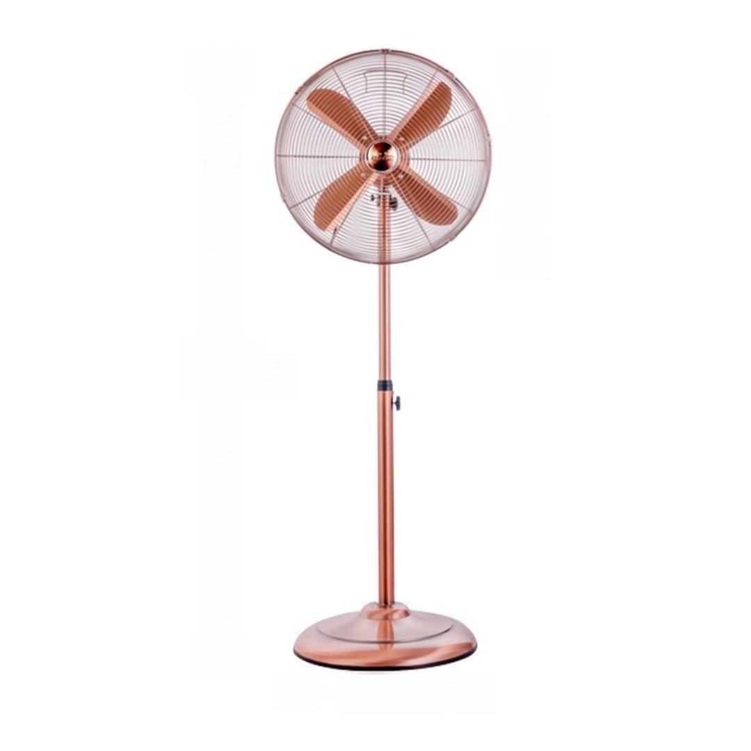 RV Metal Remote Control Household Commercial Hotel Outdoor Electric Bronzeplated ventilate retro fan