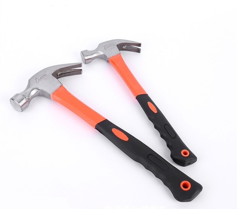 High Quality Claw Hammer All Sizes plastic  Handle with Customized Service of the cheap price