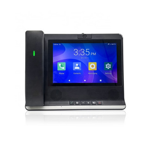 4g LTE Sim Card Smart Android 12 Wireless Landline Desktop Video Telephone with 8 Inch Touch Screen