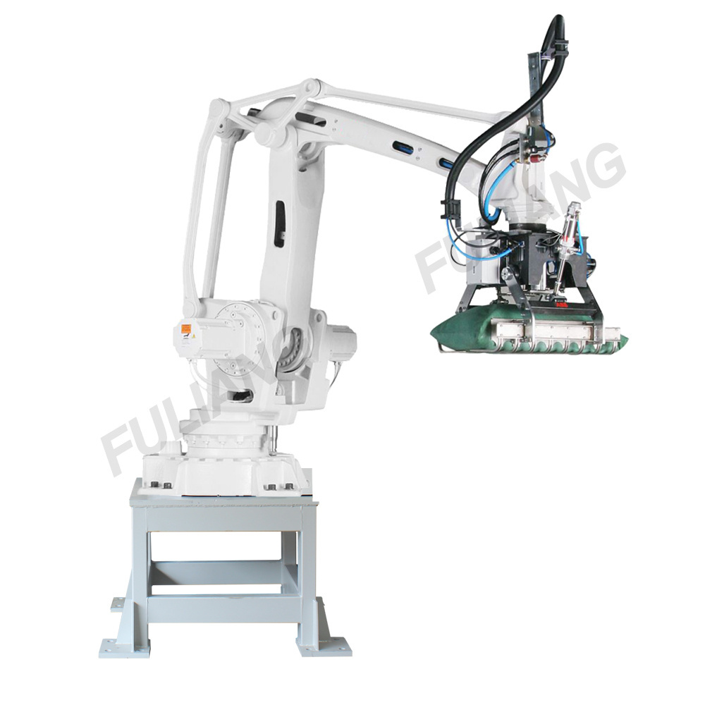 High Repeatability Palletizing Robot Arm Palletizer Palletizing Bags/Boxes Automatic Palletizer Machine