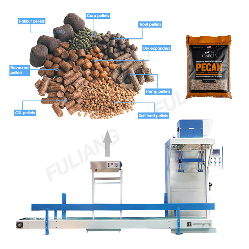 Cheap 5kg 10kg 15kg 20kg 25kg automatic bagger pellet feed cat litter bentonite clay filling packing machine