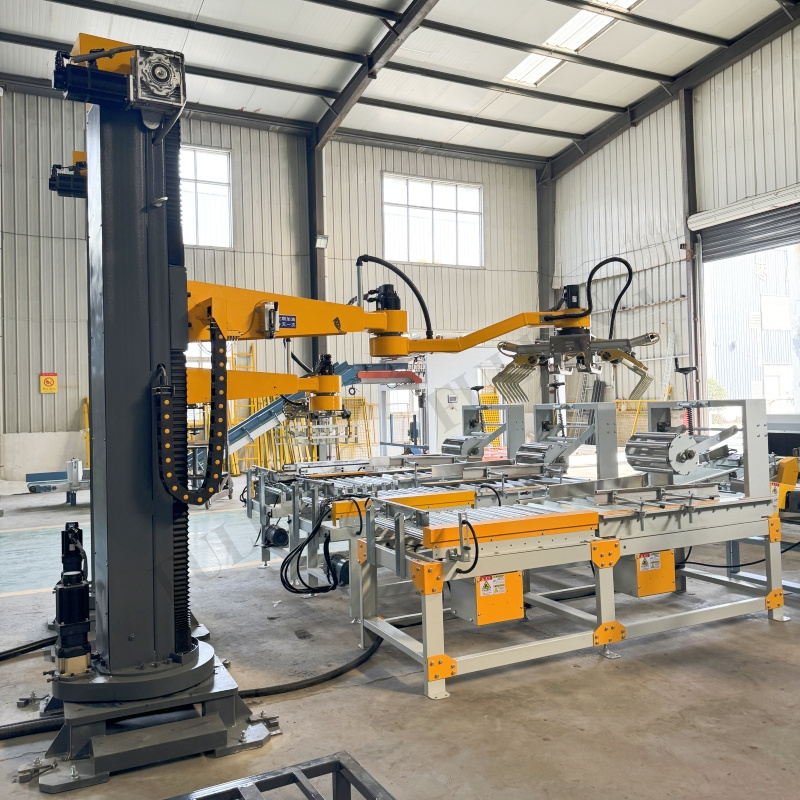 Automatic Industrial Robot Stacker Palletizer Stacking Machine For Box Pallet Stacker Automatic Column Palletizer