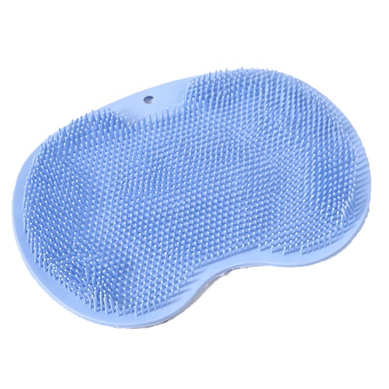 Low Price for High Quality Shower Foot Massager Scrubber Deep Cleaning Remove Dead Skin Back Scrubber Pad with Suction Cup