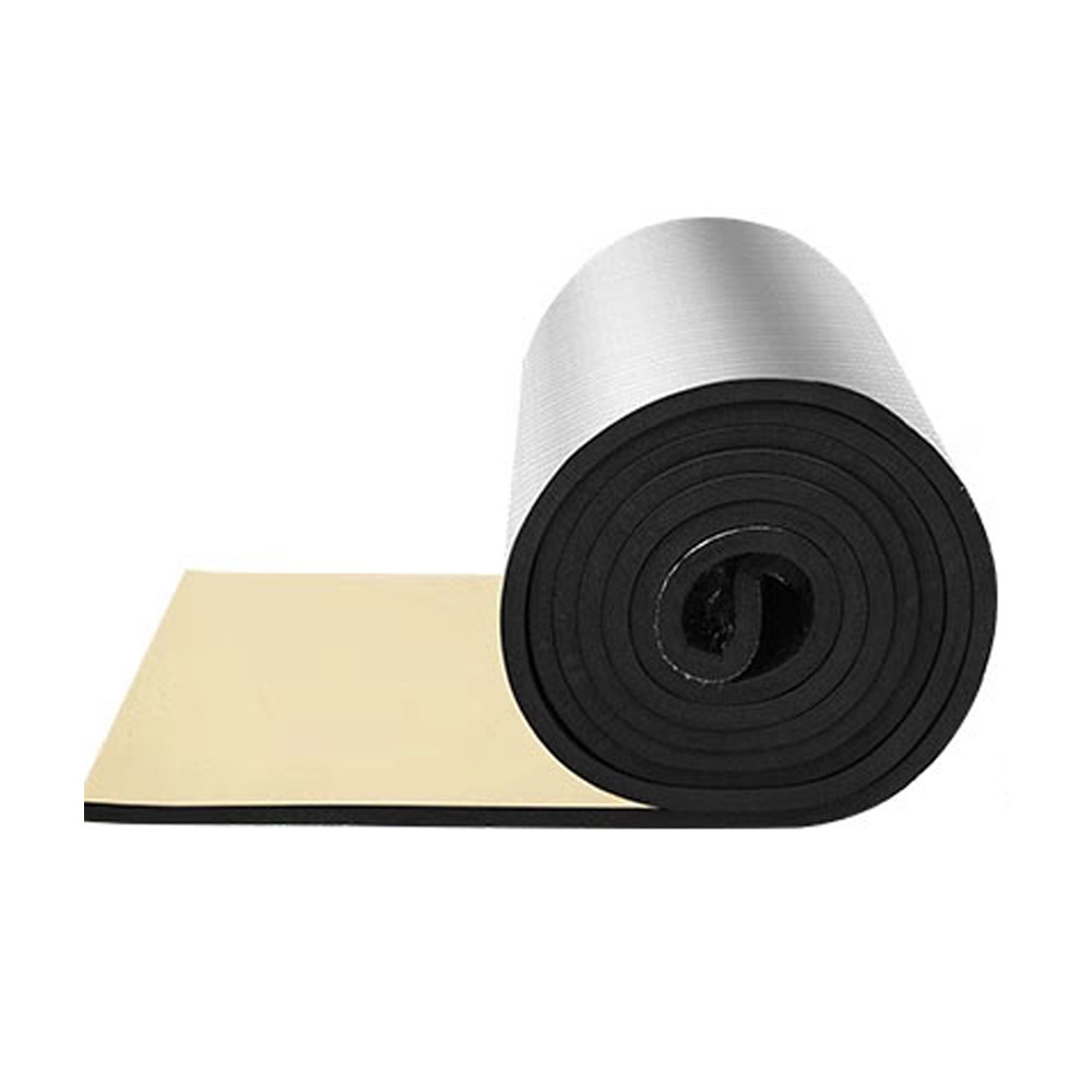 Funas heat resistant or thermal insulation sheet high temperature insulator sheet acoustic aluminum foil foam insulation sheet