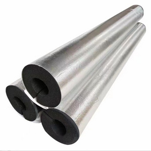 Funas Flex NBR Elastomeric Insulation Rubber Foam Tube with Aluminum Foil