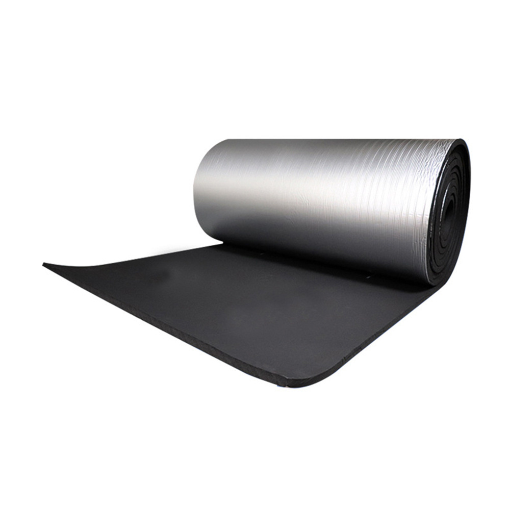 Funas thermal sheet insulation 10mm 50mm chemical heat resistant rubber sheets rubber insulation sheet manufacturers for hvac