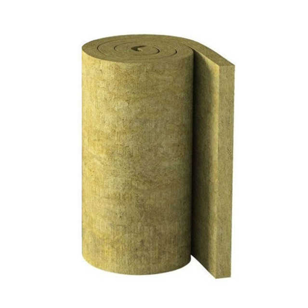 Funas rock wool insulation roll sound absorbing basalt rock wool fiber thermal insul rock wool blanket roll