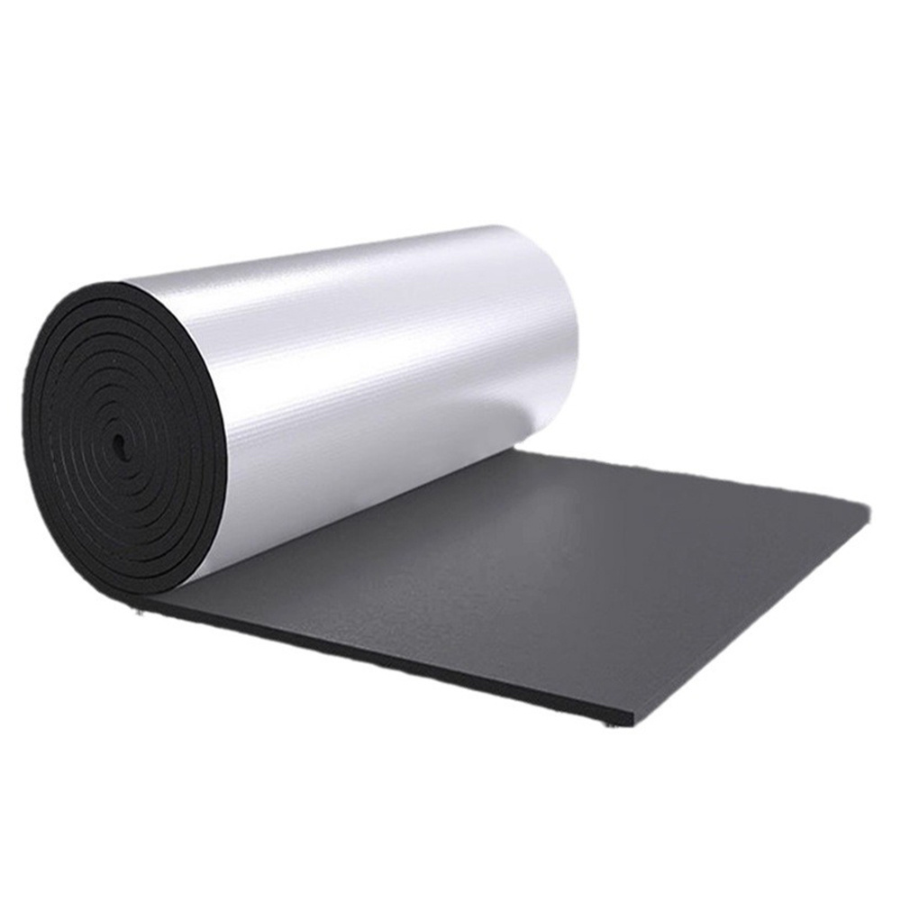 Funas thermal sheet insulation 10mm 50mm chemical heat resistant rubber sheets rubber insulation sheet manufacturers for hvac