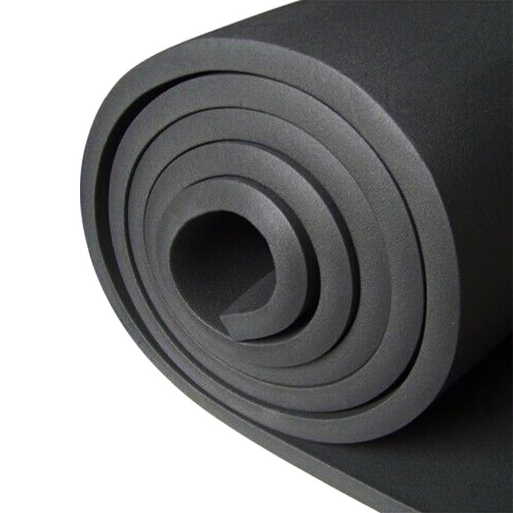 Rubber Foam Sheet Industrial Use Nitrile Chinese Manufacturer High Quality Insulation Heat Resistant Customized Black Modern