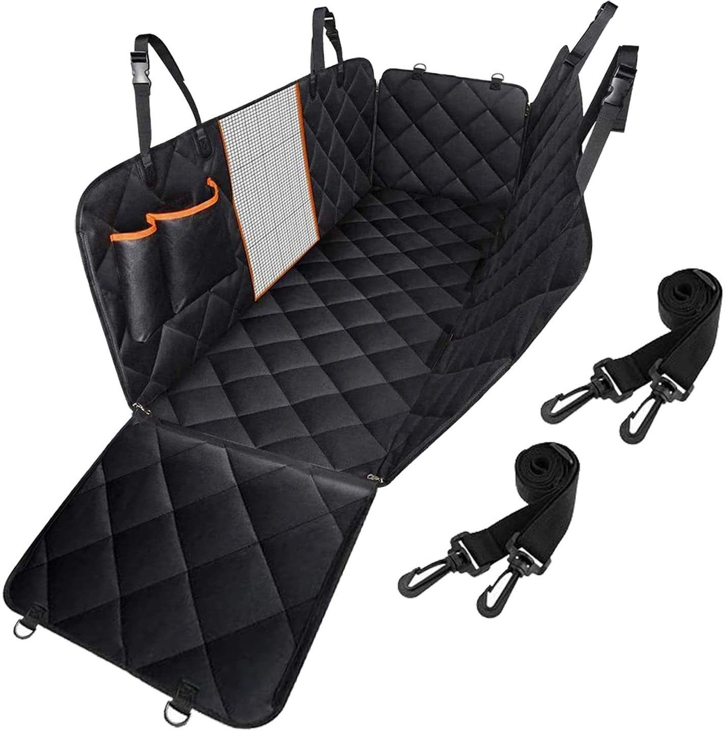 Dog Car Seat Covers Pet Nonslip Bench Rear Seat Cover Hammock Car Backseat Cover