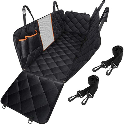 Dog Car Seat Covers Pet Nonslip Bench Rear Seat Cover Hammock Car Backseat Cover