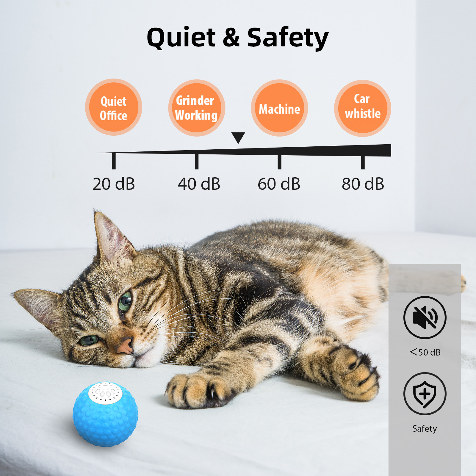 2023 New design USB charging remote control smart auto rotating ball toy pet electric rolling dog cat ball play toys