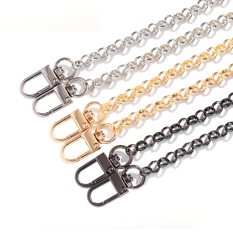 Metal 120cm Women Purse Alloy Bag Parts Accessories Crossbody Bag Strap O shape Hardware Handbag Bag Chain