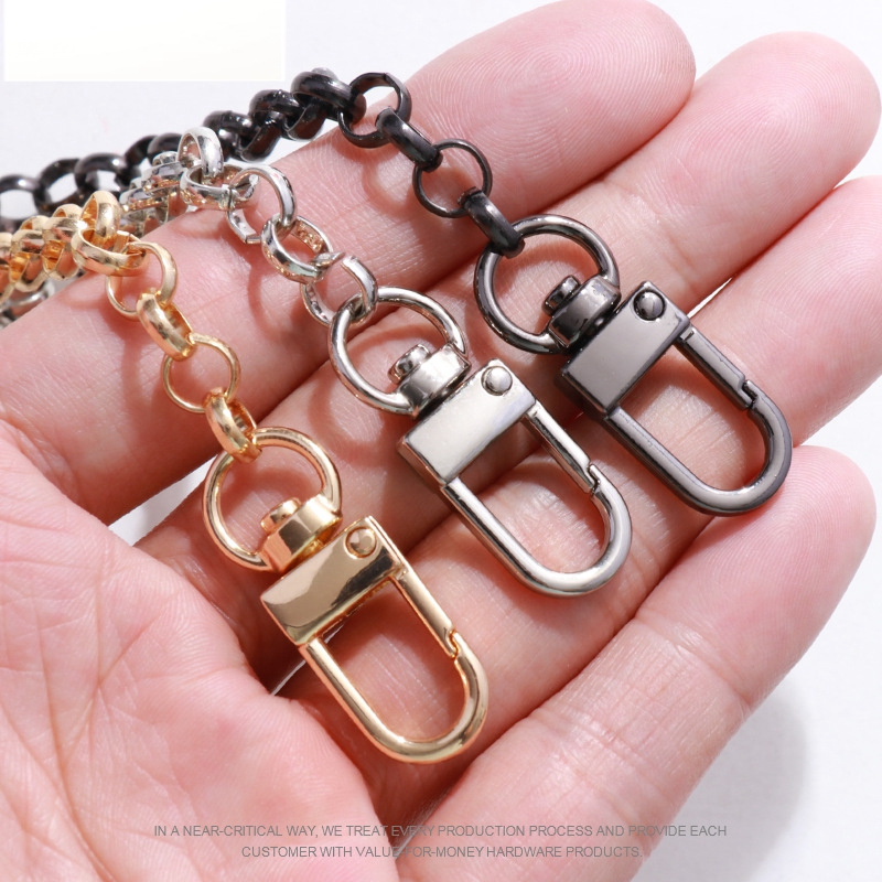 Metal 120cm Women Purse Alloy Bag Parts Accessories Crossbody Bag Strap O shape Hardware Handbag Bag Chain