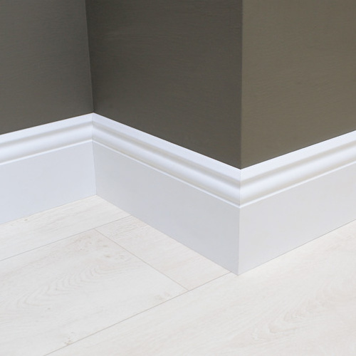 Hot Sale Baseboard Line Decoration Material PS Plastic Skirting for Wall Flooring