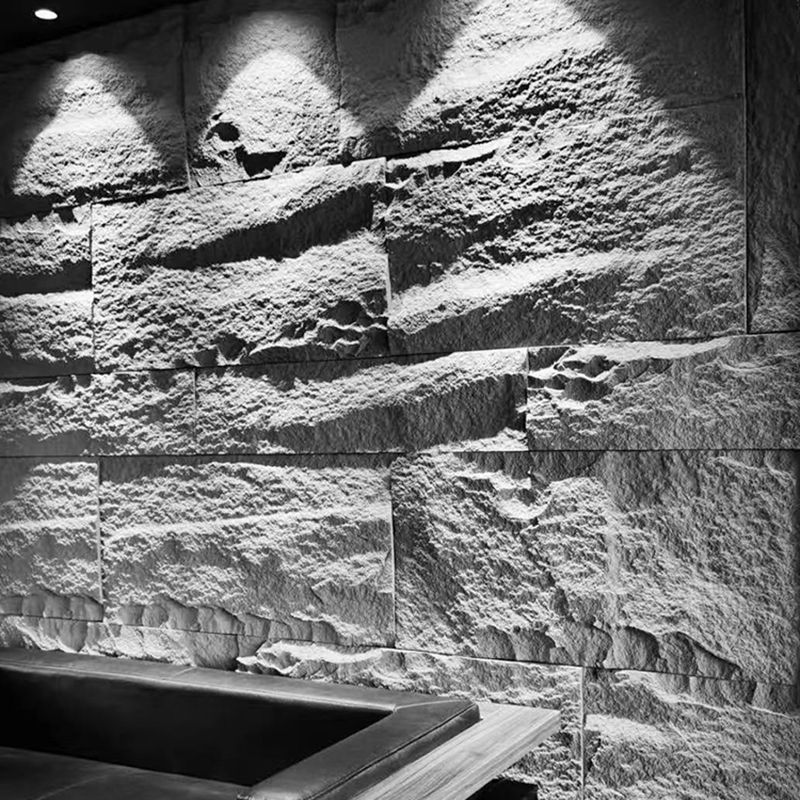 Stone texture cladding wall board stone panel faux pu rock stone wall panel