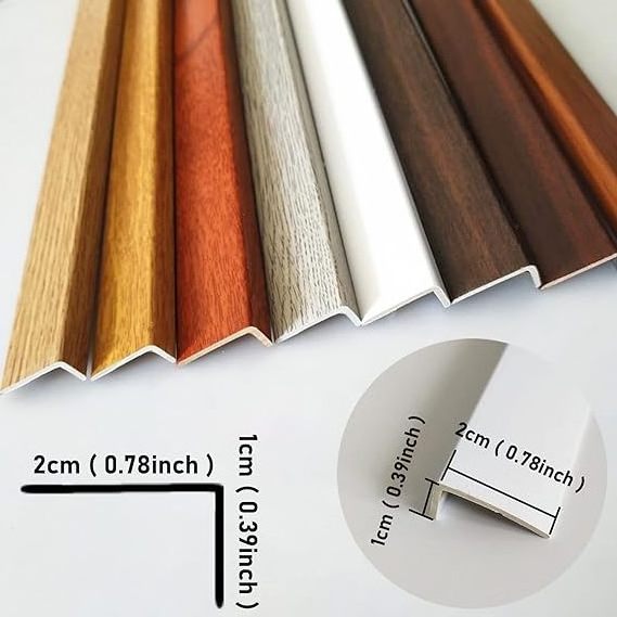 T-moulding Concave Line End-Cap Stair Nosing Skirting Laminate Flooring accessories