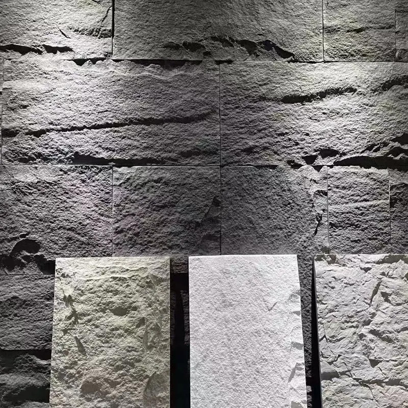 Interior Decorative Faux Stones Wall Cladding Pu Rock Veneer Pu Wall Panel Rock