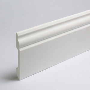 Hot Sale Baseboard Line Decoration Material PS Plastic Skirting for Wall Flooring