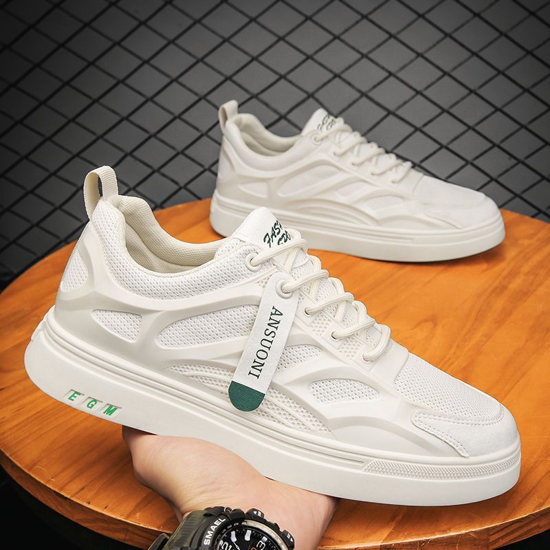 Summer men's shoes 2023 new breathable mesh surface sports casual shoes trend students light wear casual shoes