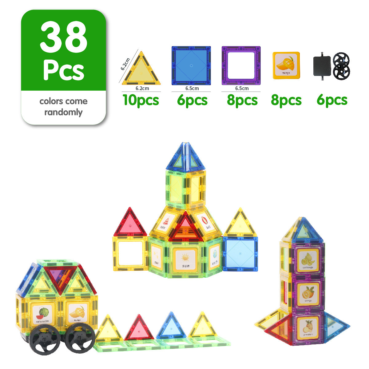 28pcs magnetic blocks 3d educational toys diy building blocks magnetic blocks toys for kids