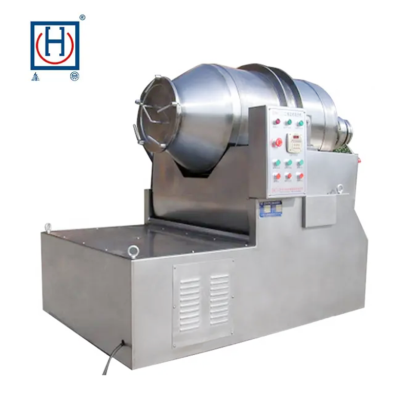 Industrial 2D motion rotary drum mixer tumbler machine mixer