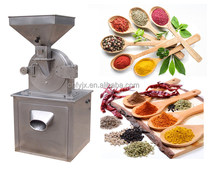 Commercial dry food powder mill turmeric ginger powder grinder