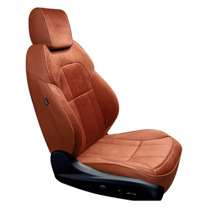 Wholesale Customized Leather Velvet Car Seat Cover Set Full Set Auto Seat Cover Protecting Original Car Seat Cover