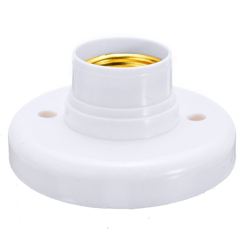 Cambodia Philippines Plastic Screw E27 Lamp Base Lampholder Light Bulb Socket Holder Adapter Bulb Holder