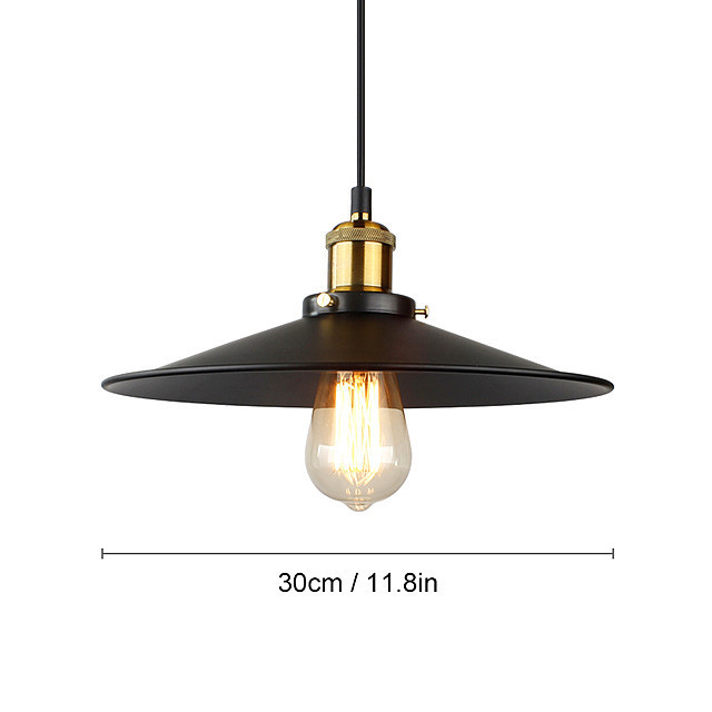 Industrial  Pendant Lights Vintage Hanging Light Retro LED Loft Kitchen Island Bar Restaurant Cafe Iron Pendant Lamp