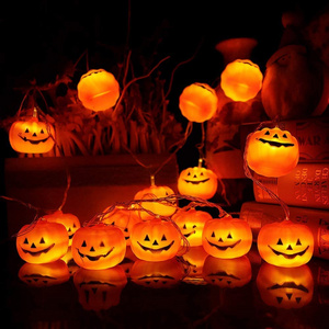 High quality led light string AC Plug Pumpkin Lamp twinkle party christmas lights decoration Decorative Lighting