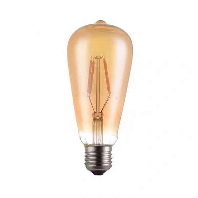 Hot Sale E27/e26 A60 Led Filament Bulb Lights 4w Replace The Incandescent Lamp