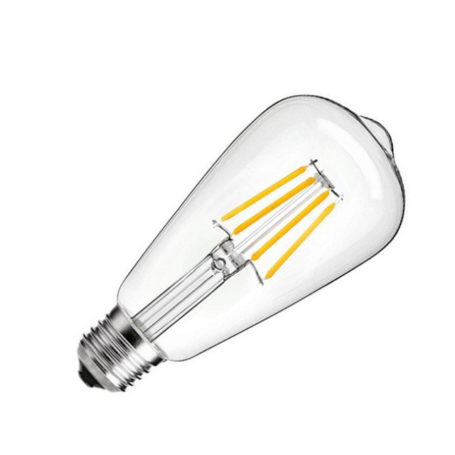 Hot Sale E27/e26 A60 Led Filament Bulb Lights 4w Replace The Incandescent Lamp