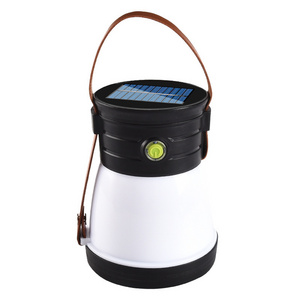 Solar Powered Camping Lantern 5 Modes Type-C USB Portable Tent Lamp Led Lanterns Outdoor Outage Survival Kits Emergency Light