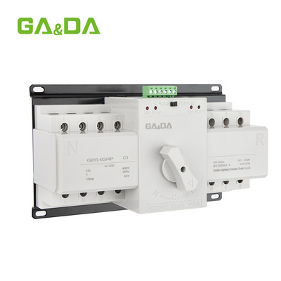 Automatic changeover switch dual power automatic ATS 63 apm 3 phase manual changeover switch